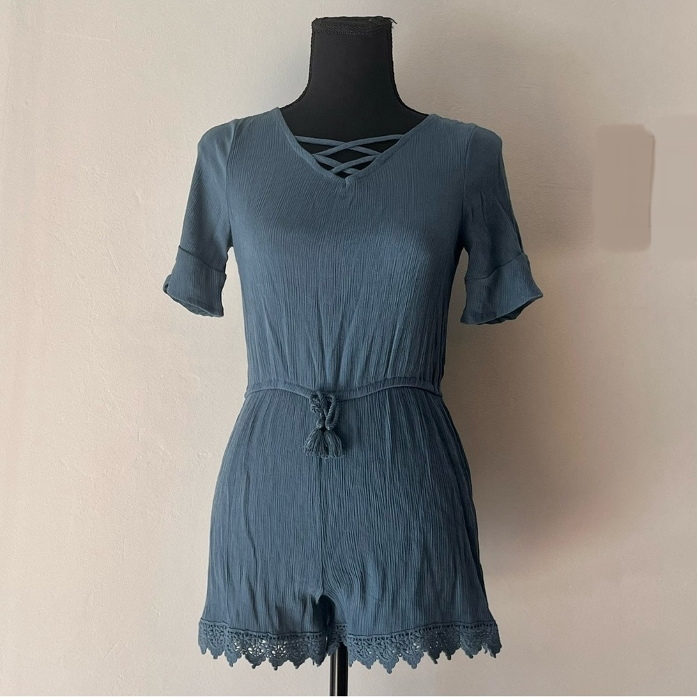 Blue / teal romper